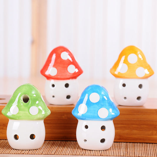 6-hole middle tone c little mushroom ocarina